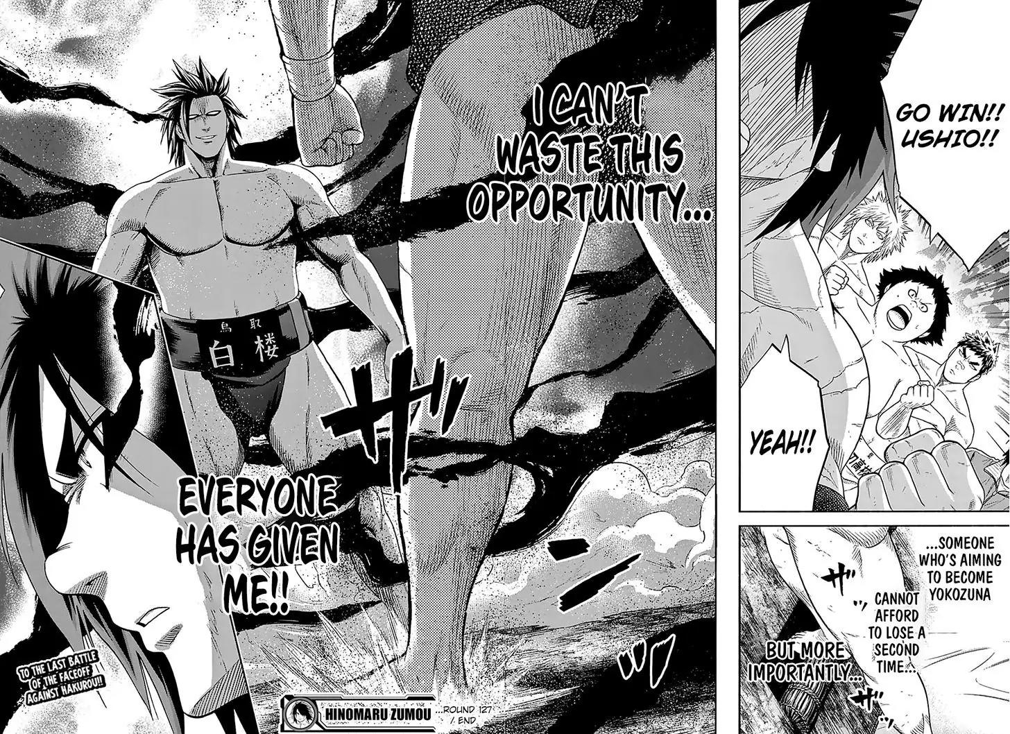 Hinomaru Zumou chapter 127 page 20