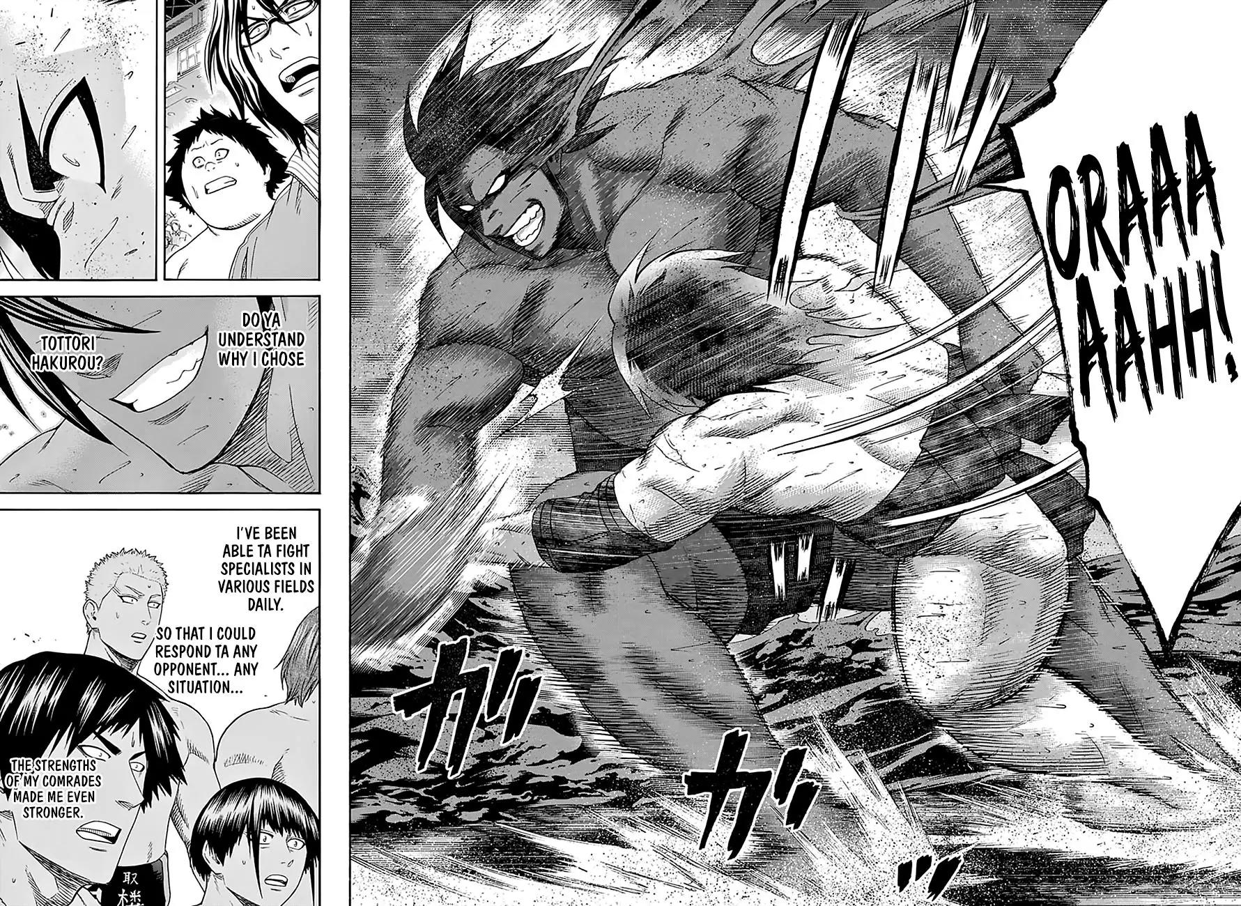 Hinomaru Zumou chapter 130 page 8
