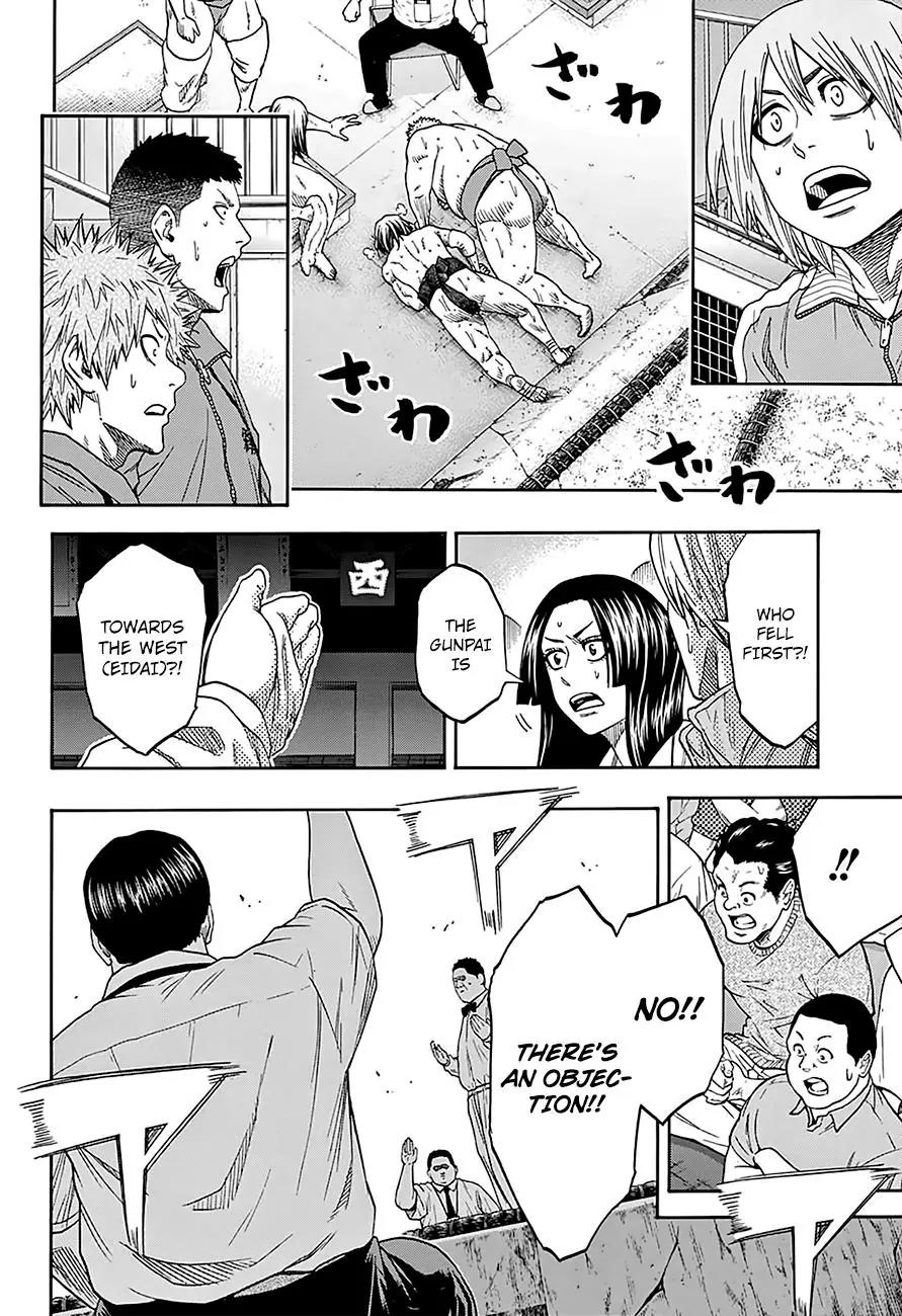 Hinomaru Zumou chapter 138 page 16