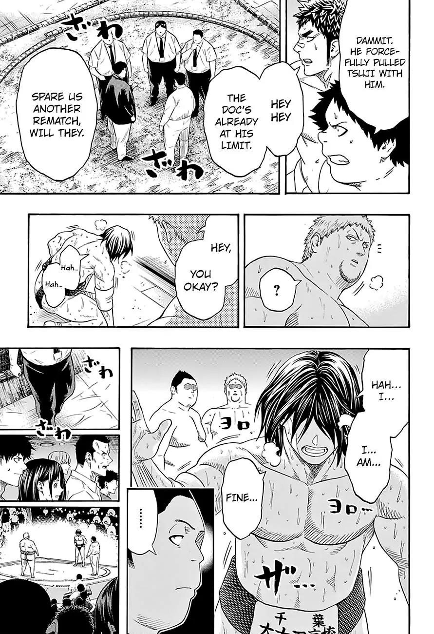 Hinomaru Zumou chapter 138 page 17