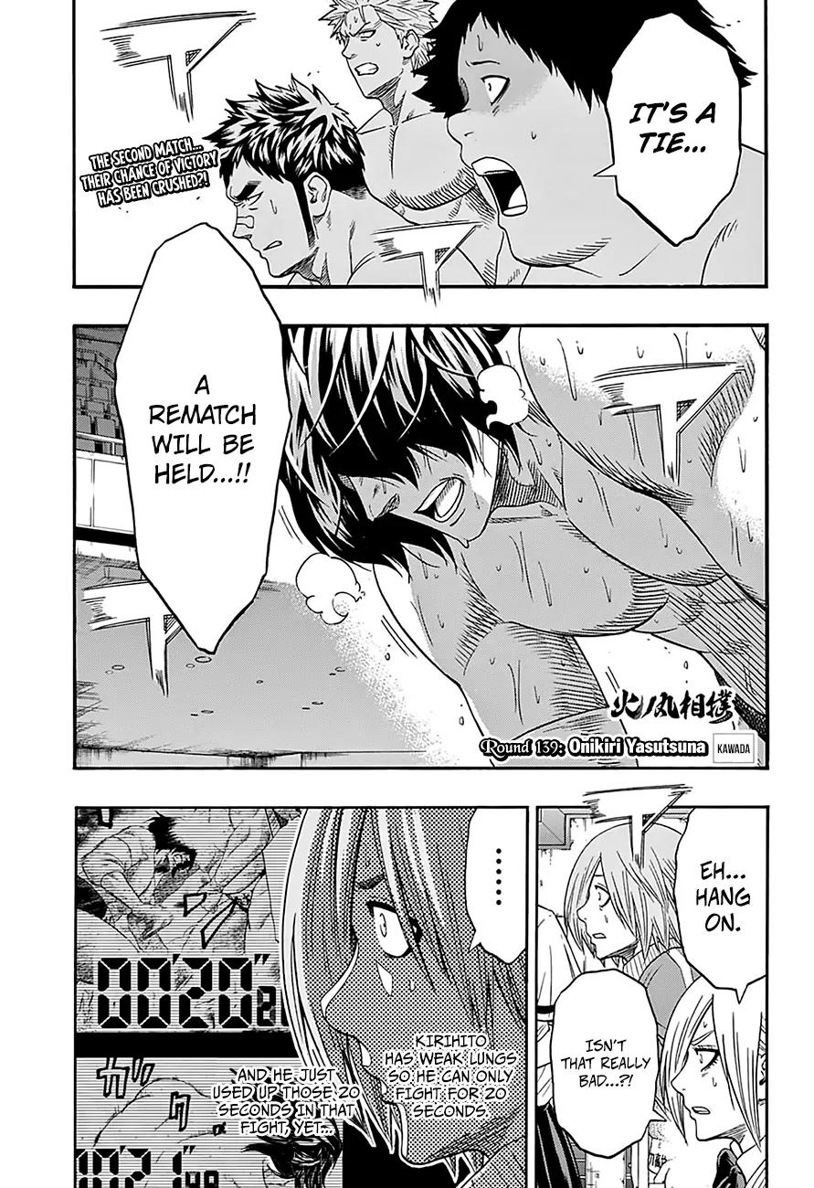 Hinomaru Zumou chapter 139 page 2