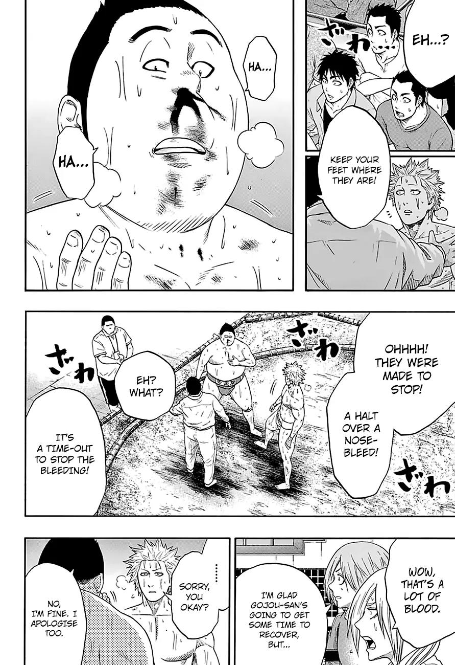 Hinomaru Zumou chapter 141 page 14