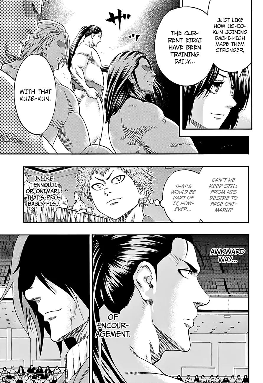 Hinomaru Zumou chapter 141 page 18