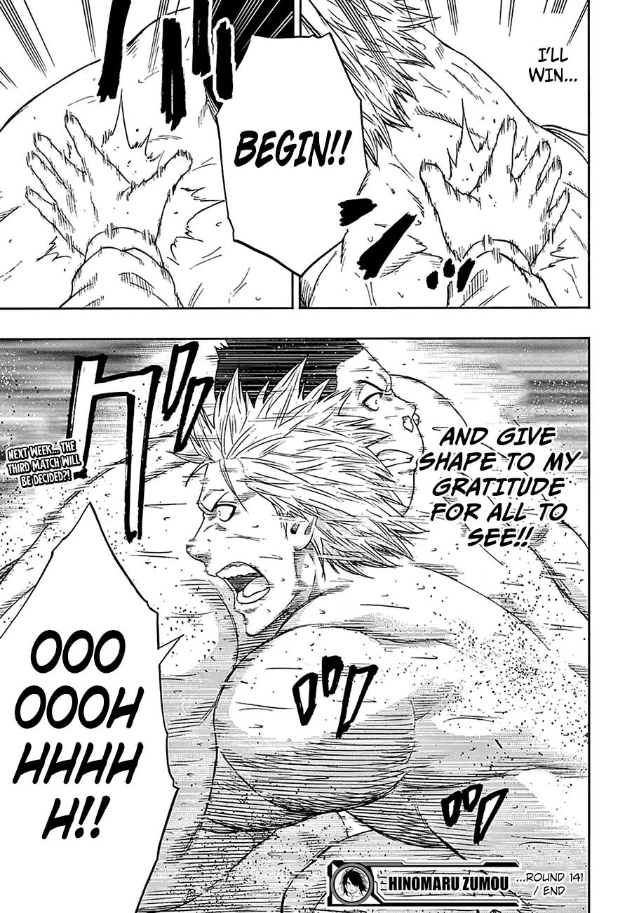 Hinomaru Zumou chapter 141 page 20