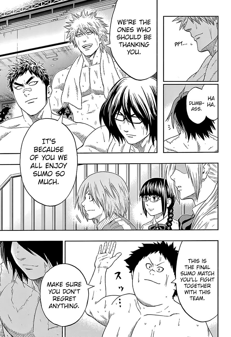 Hinomaru Zumou chapter 145 page 10