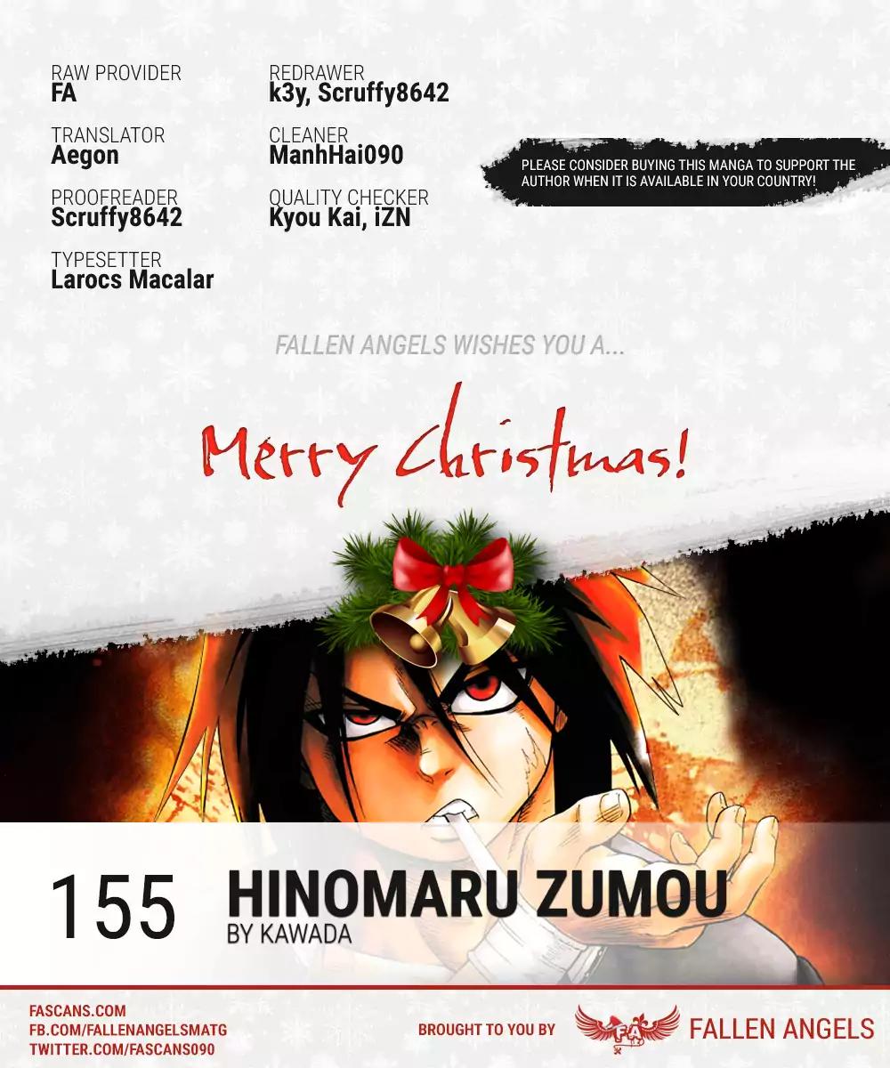 Hinomaru Zumou chapter 155 page 1