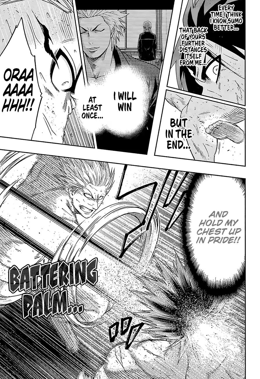 Hinomaru Zumou chapter 155 page 17