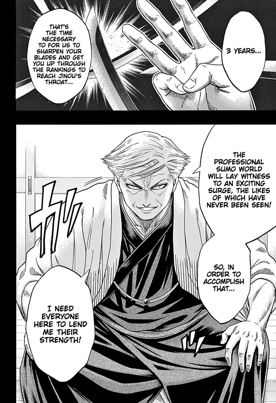 Hinomaru Zumou chapter 157 page 12