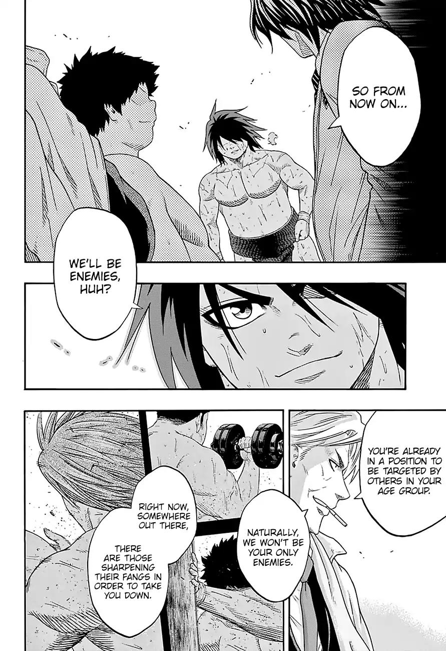 Hinomaru Zumou chapter 157 page 16