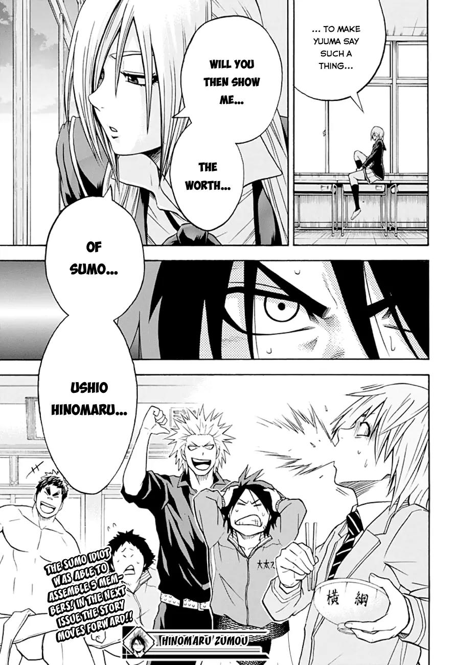 Hinomaru Zumou chapter 16 page 23