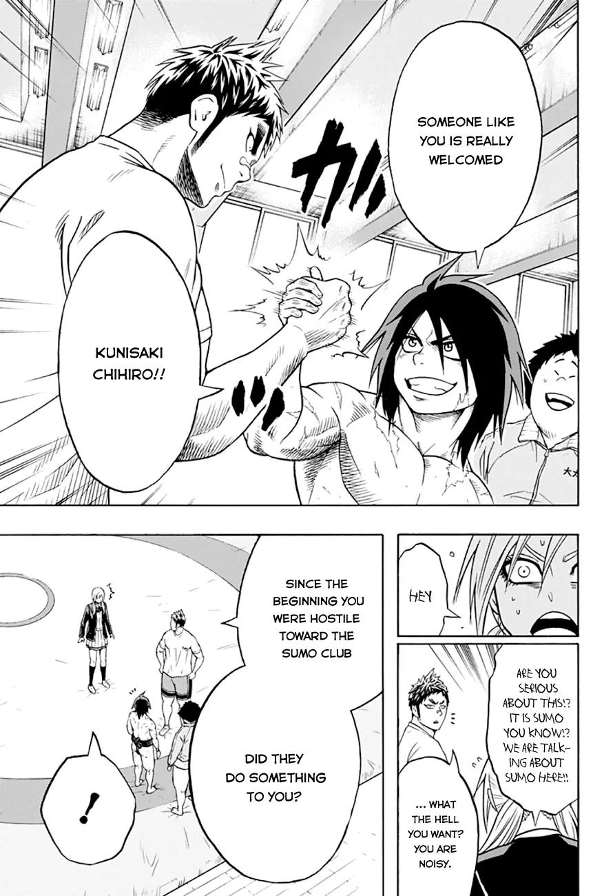 Hinomaru Zumou chapter 16 page 9