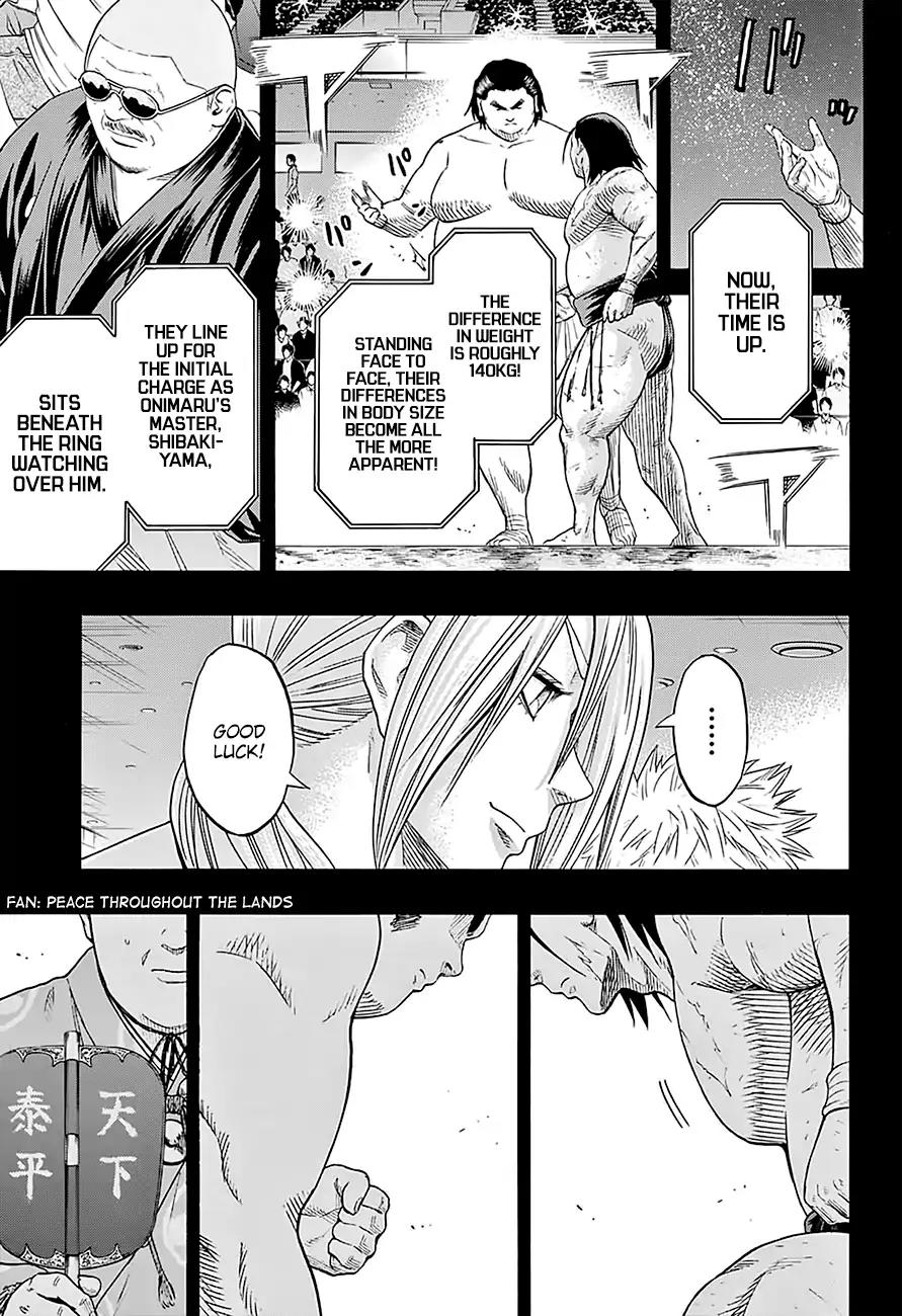 Hinomaru Zumou chapter 160 page 8