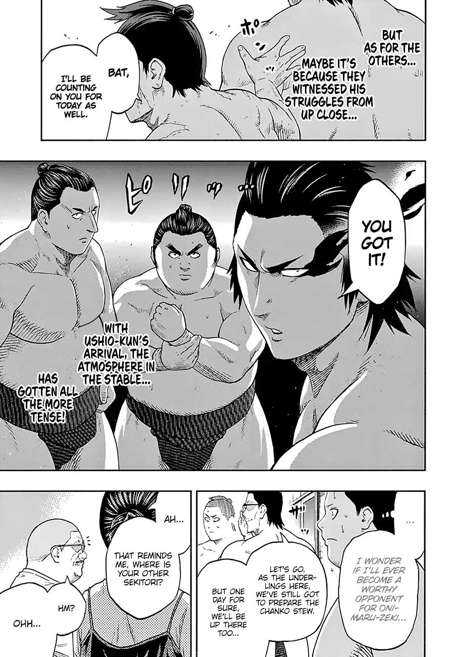 Hinomaru Zumou chapter 161 page 14