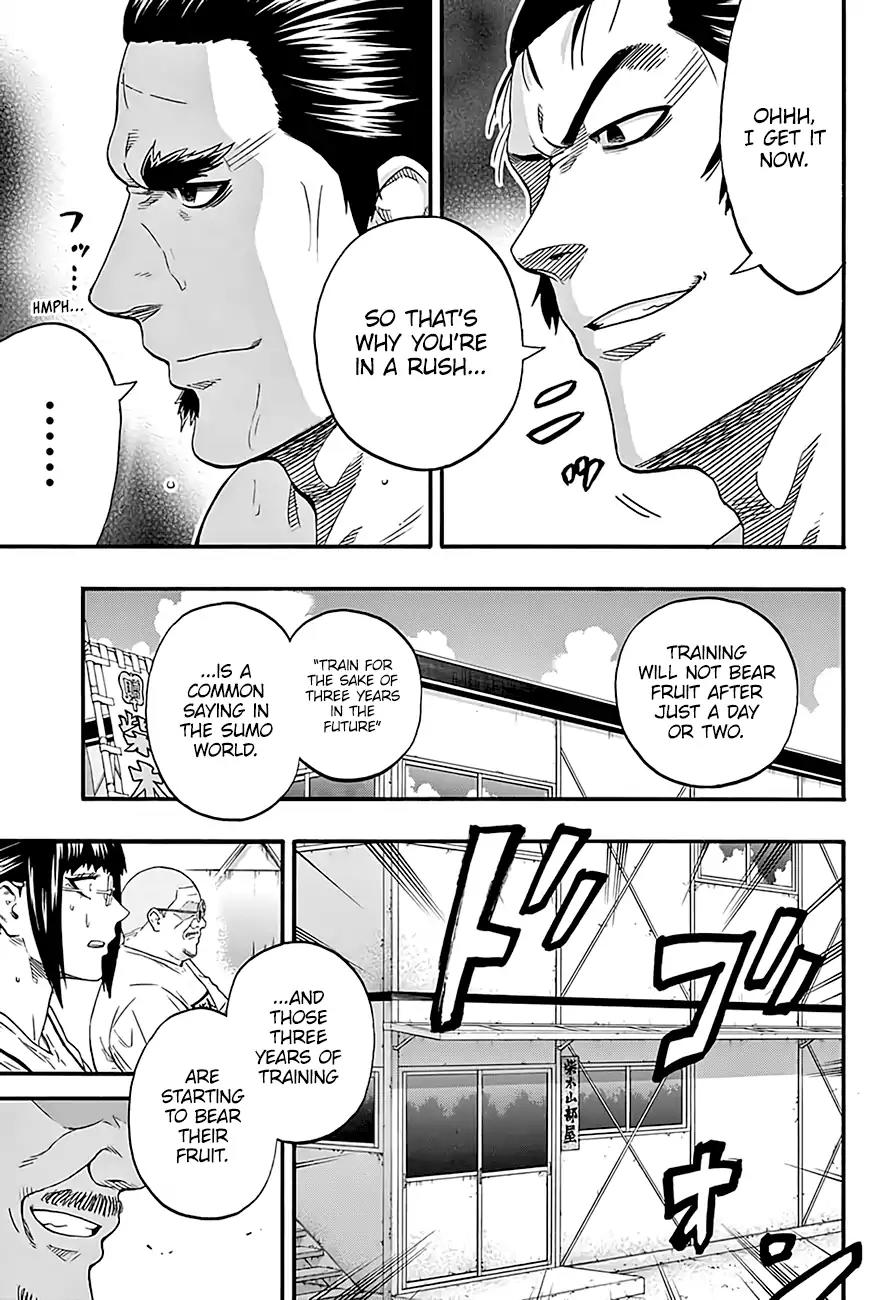 Hinomaru Zumou chapter 161 page 18