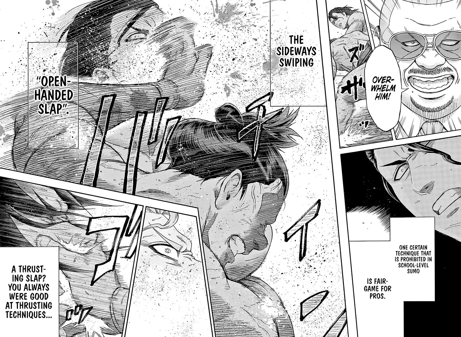 Hinomaru Zumou chapter 164 page 21