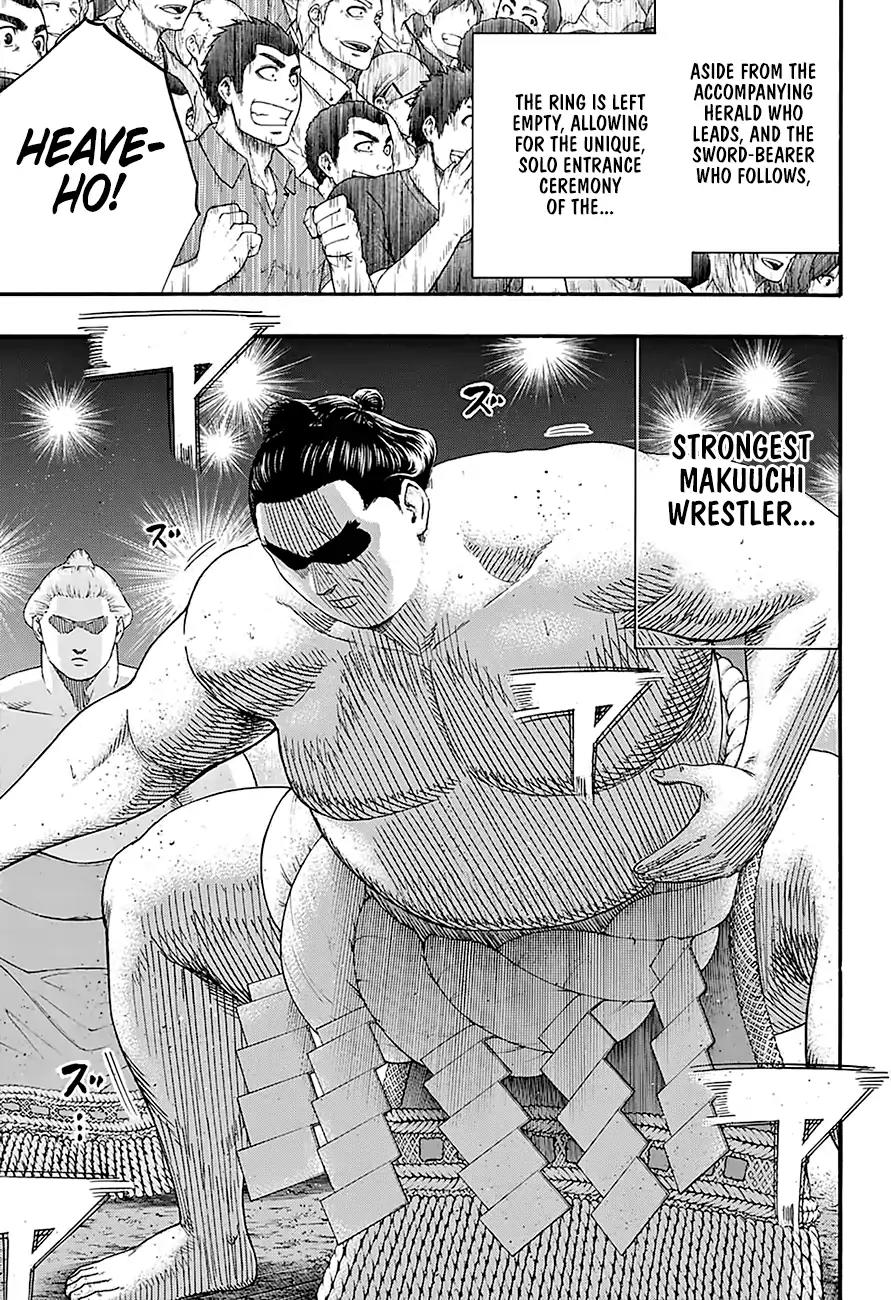 Hinomaru Zumou chapter 166 page 11