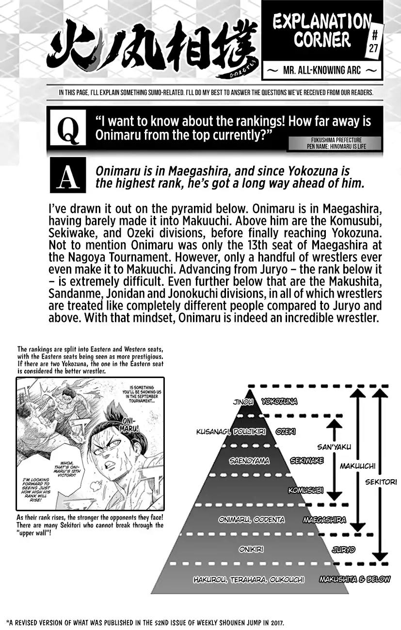 Hinomaru Zumou chapter 167 page 19