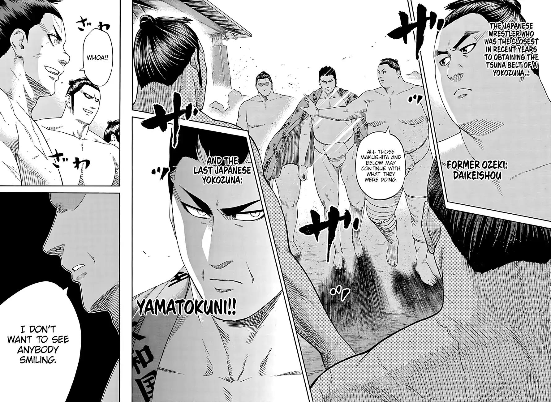 Hinomaru Zumou chapter 175 page 18