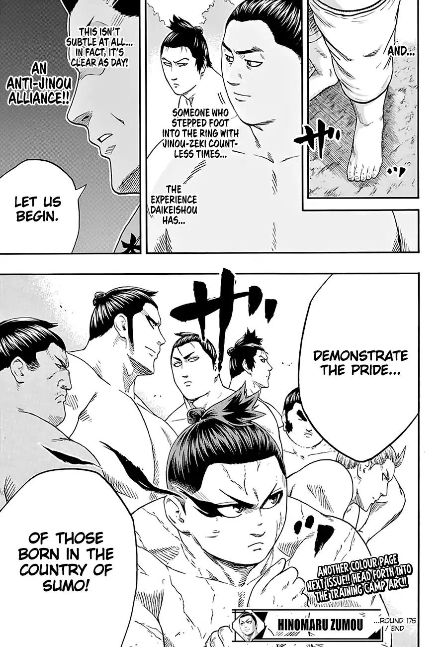 Hinomaru Zumou chapter 175 page 20