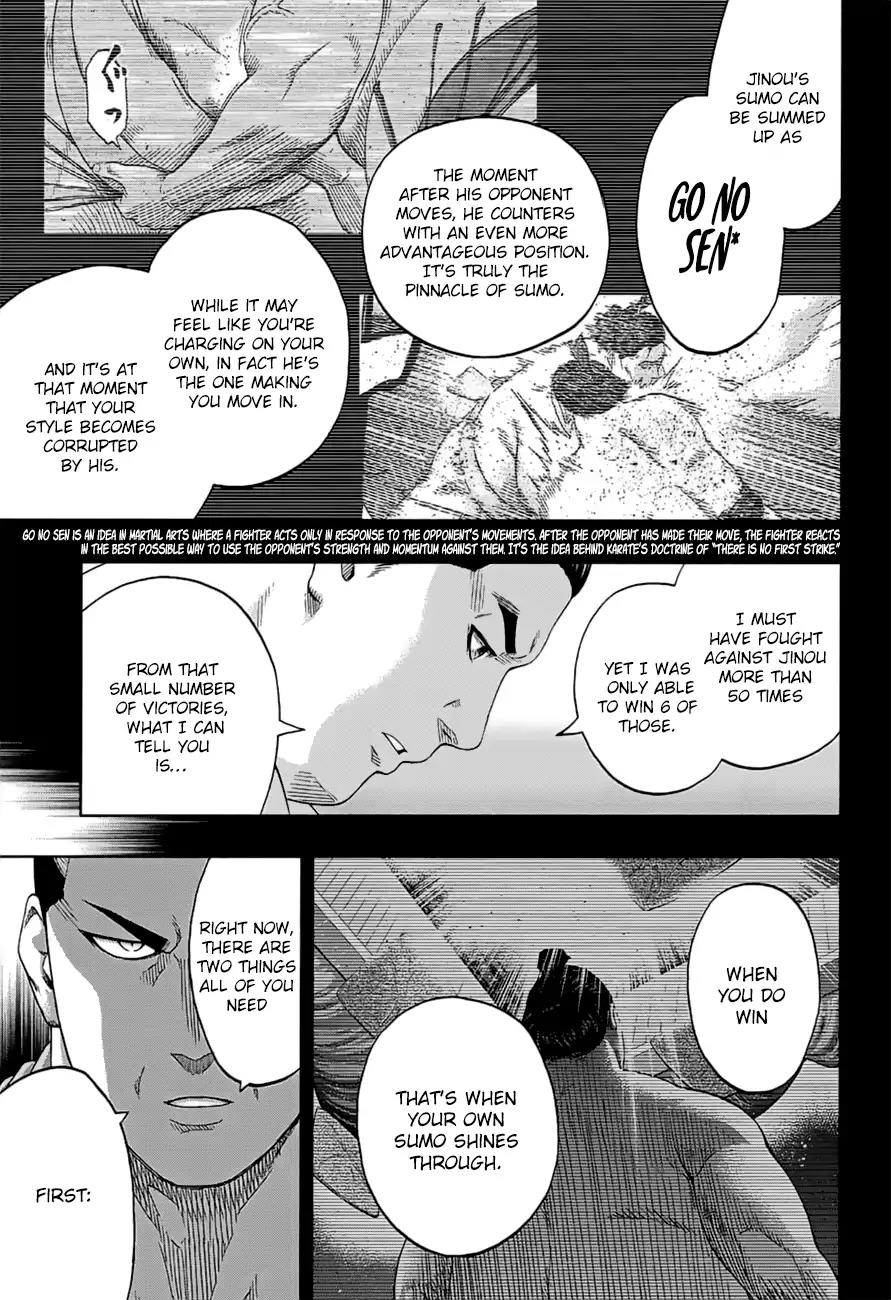 Hinomaru Zumou chapter 176 page 13