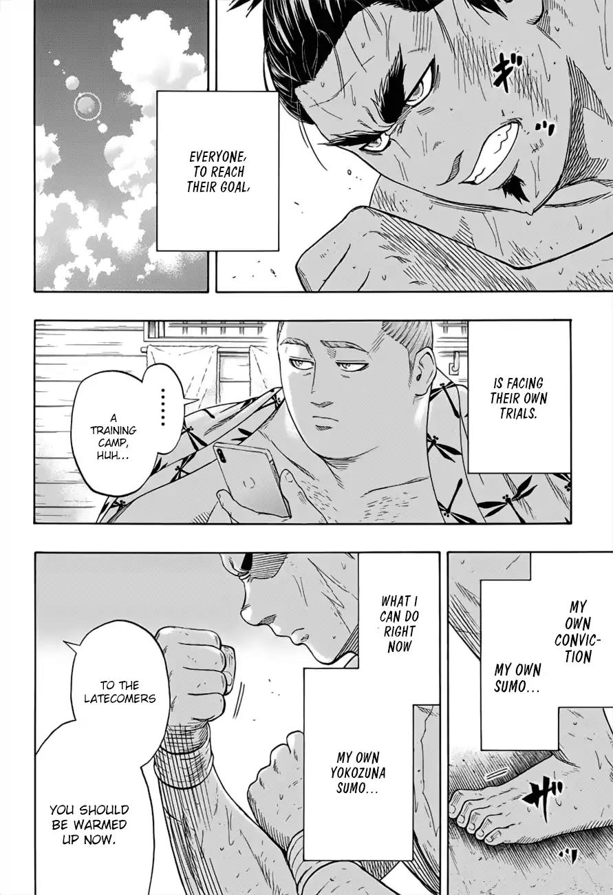 Hinomaru Zumou chapter 176 page 18