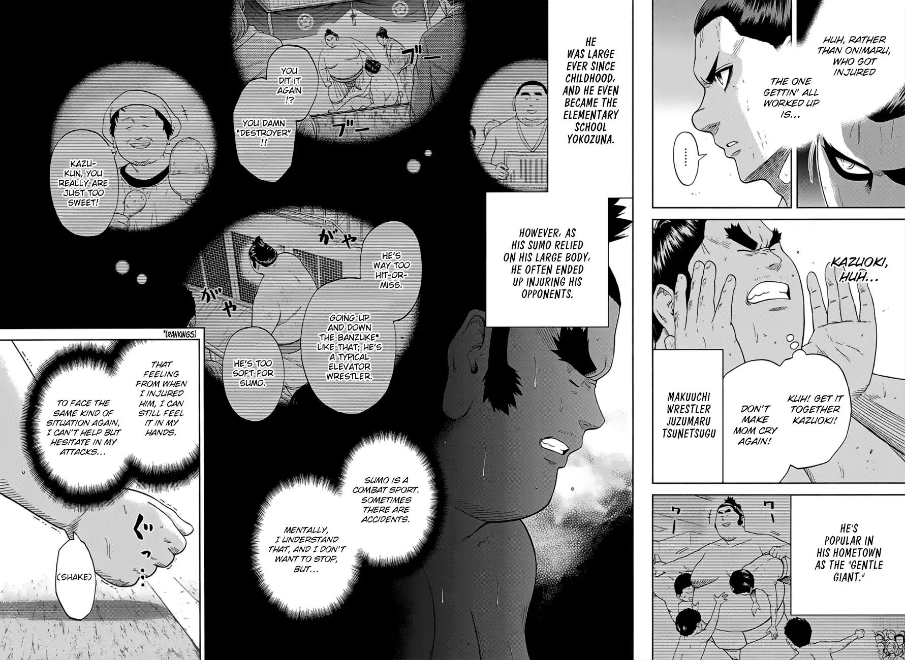 Hinomaru Zumou chapter 177 page 4