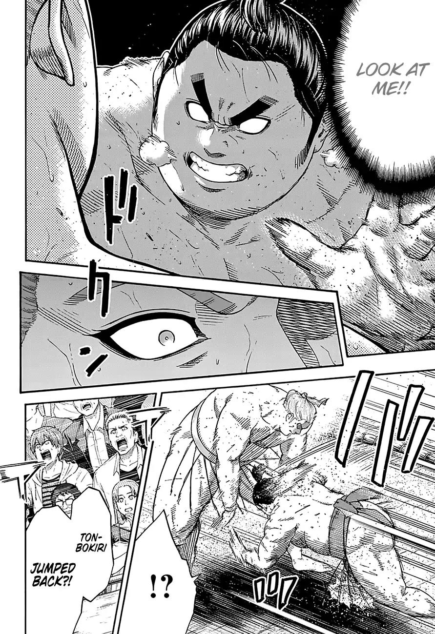Hinomaru Zumou chapter 184 page 12