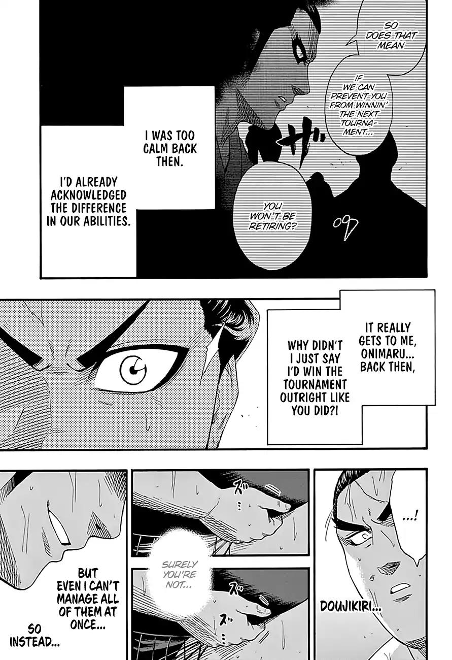 Hinomaru Zumou chapter 187 page 17