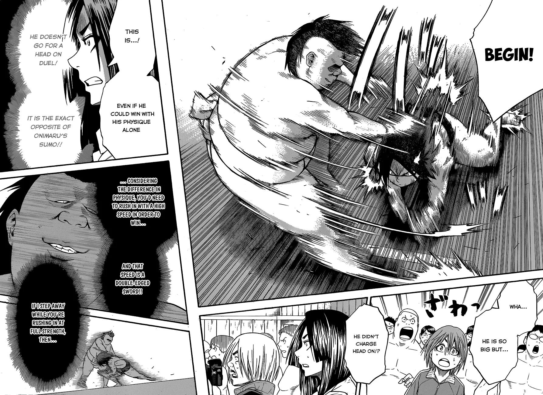 Hinomaru Zumou chapter 19 page 11