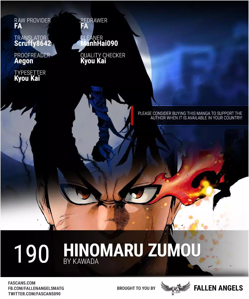 Hinomaru Zumou chapter 190 page 1