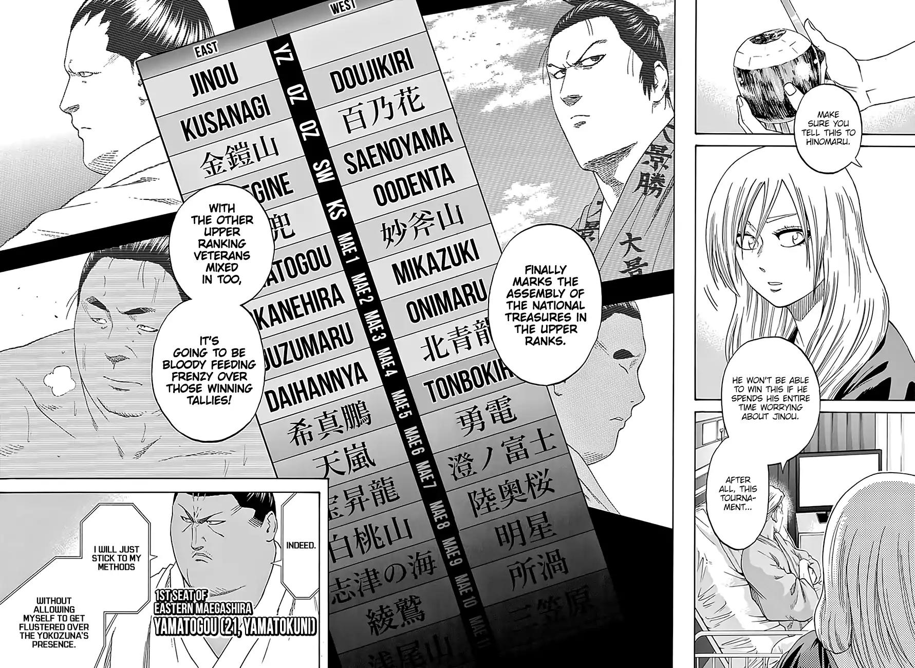 Hinomaru Zumou chapter 191 page 11