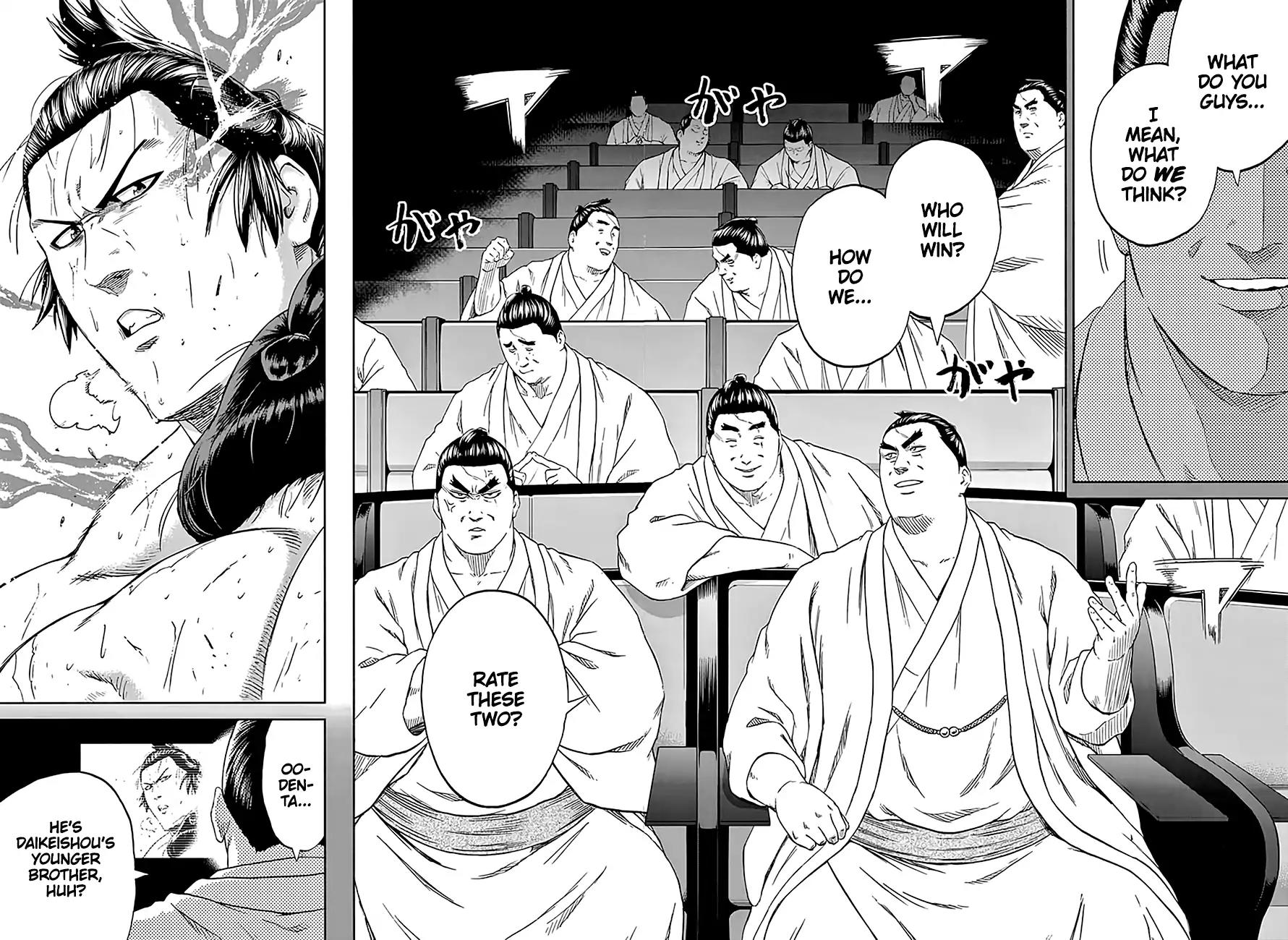 Hinomaru Zumou chapter 196 page 4