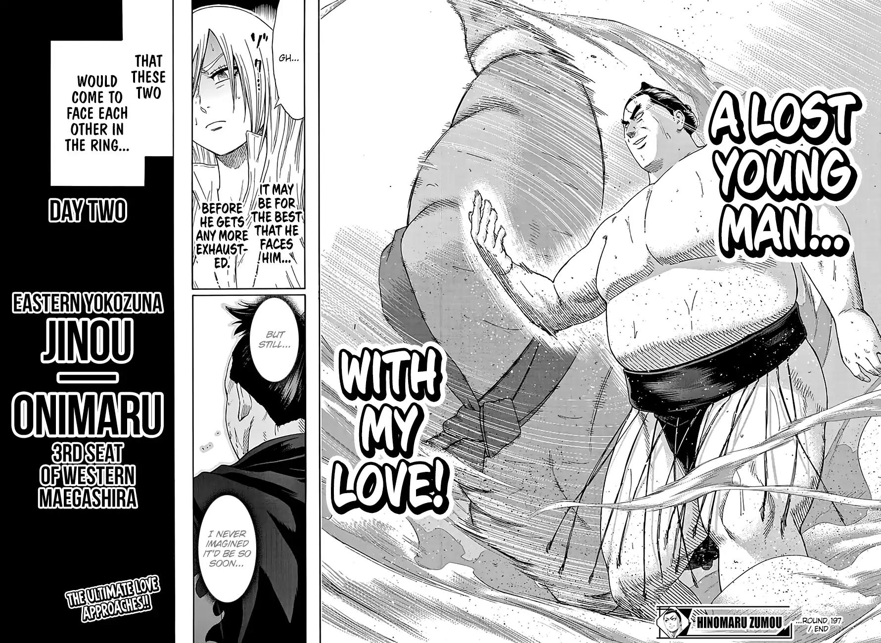 Hinomaru Zumou chapter 197 page 18