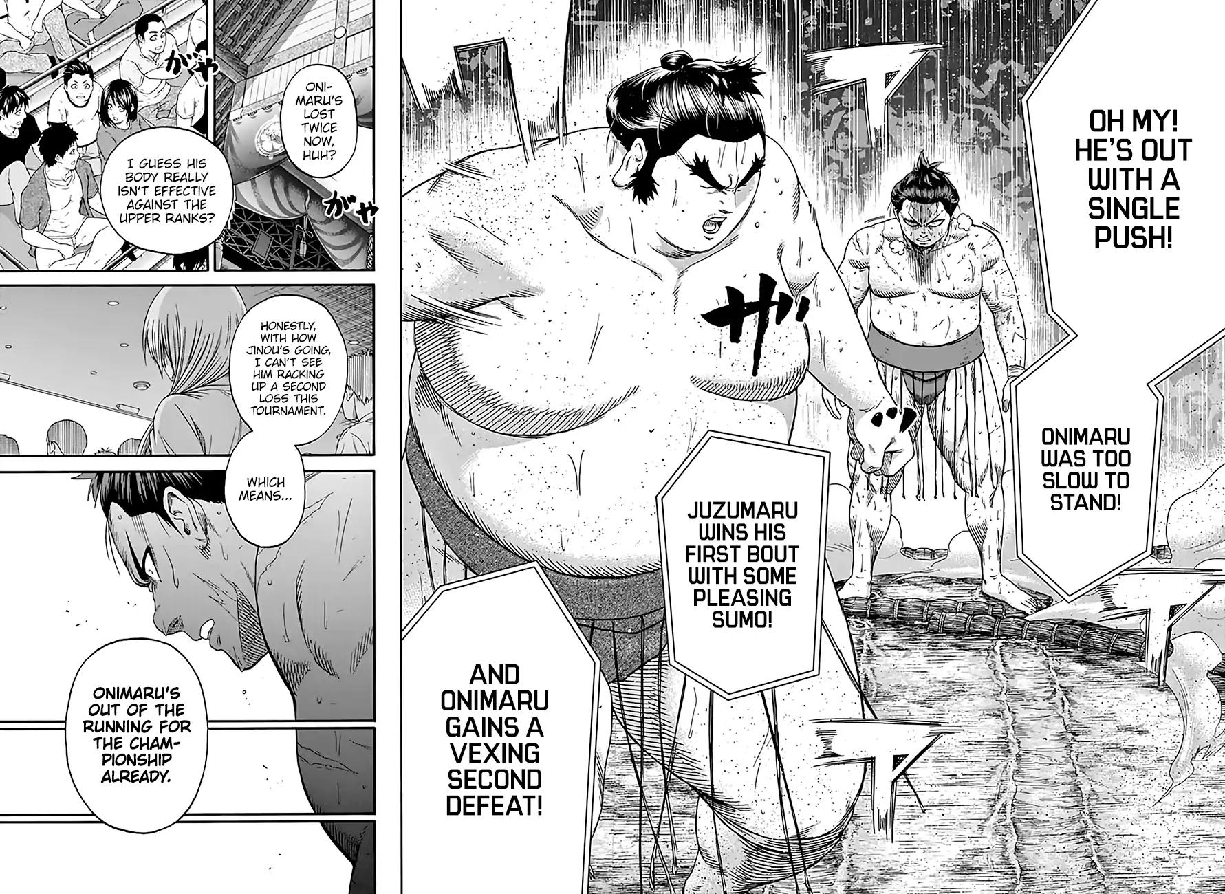 Hinomaru Zumou chapter 202 page 12