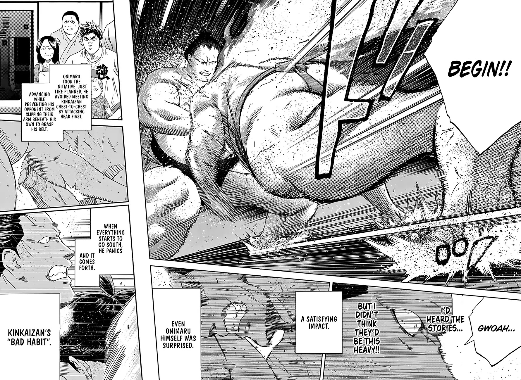 Hinomaru Zumou chapter 214 page 16