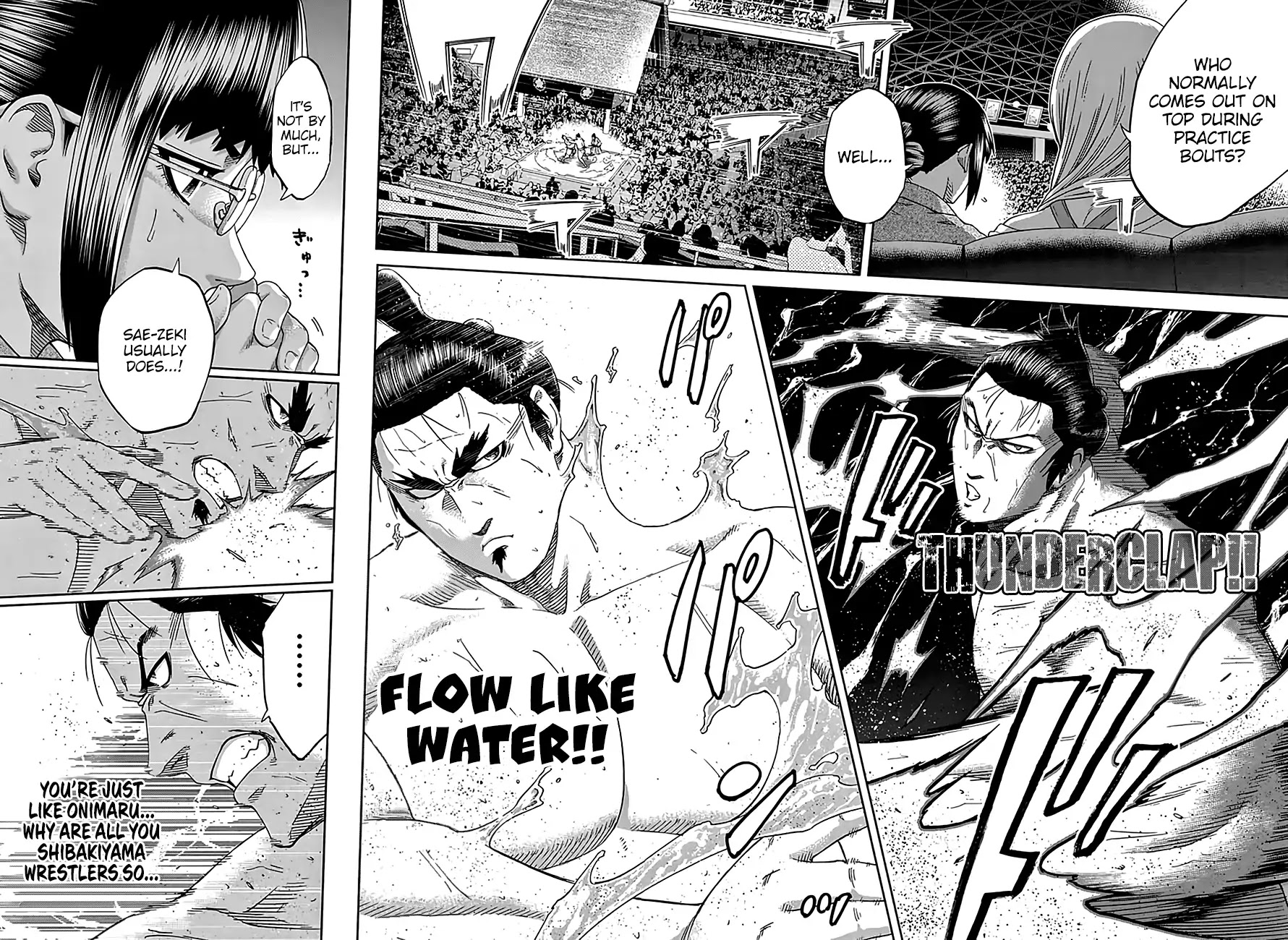 Hinomaru Zumou chapter 214 page 3