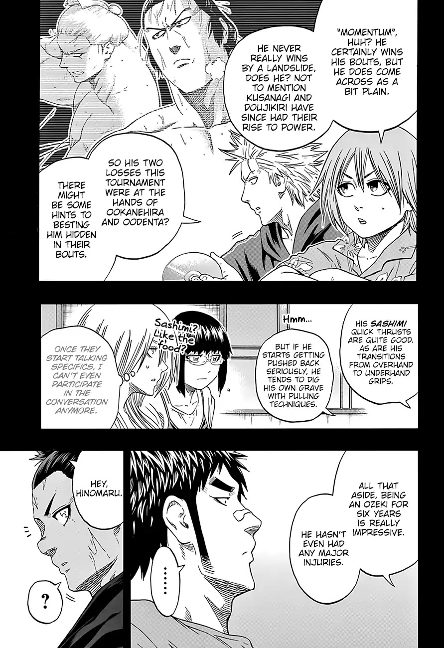 Hinomaru Zumou chapter 214 page 9