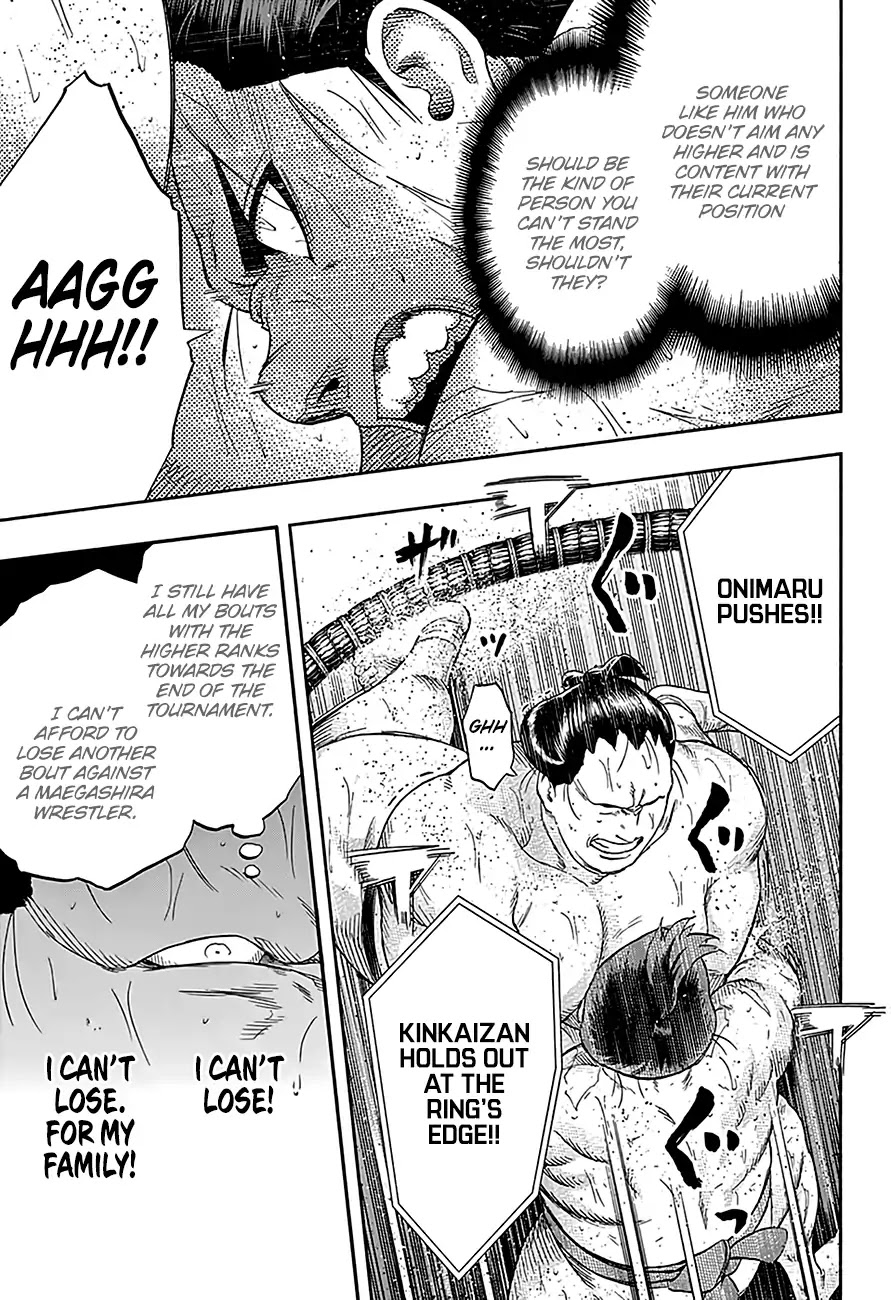 Hinomaru Zumou chapter 215 page 9