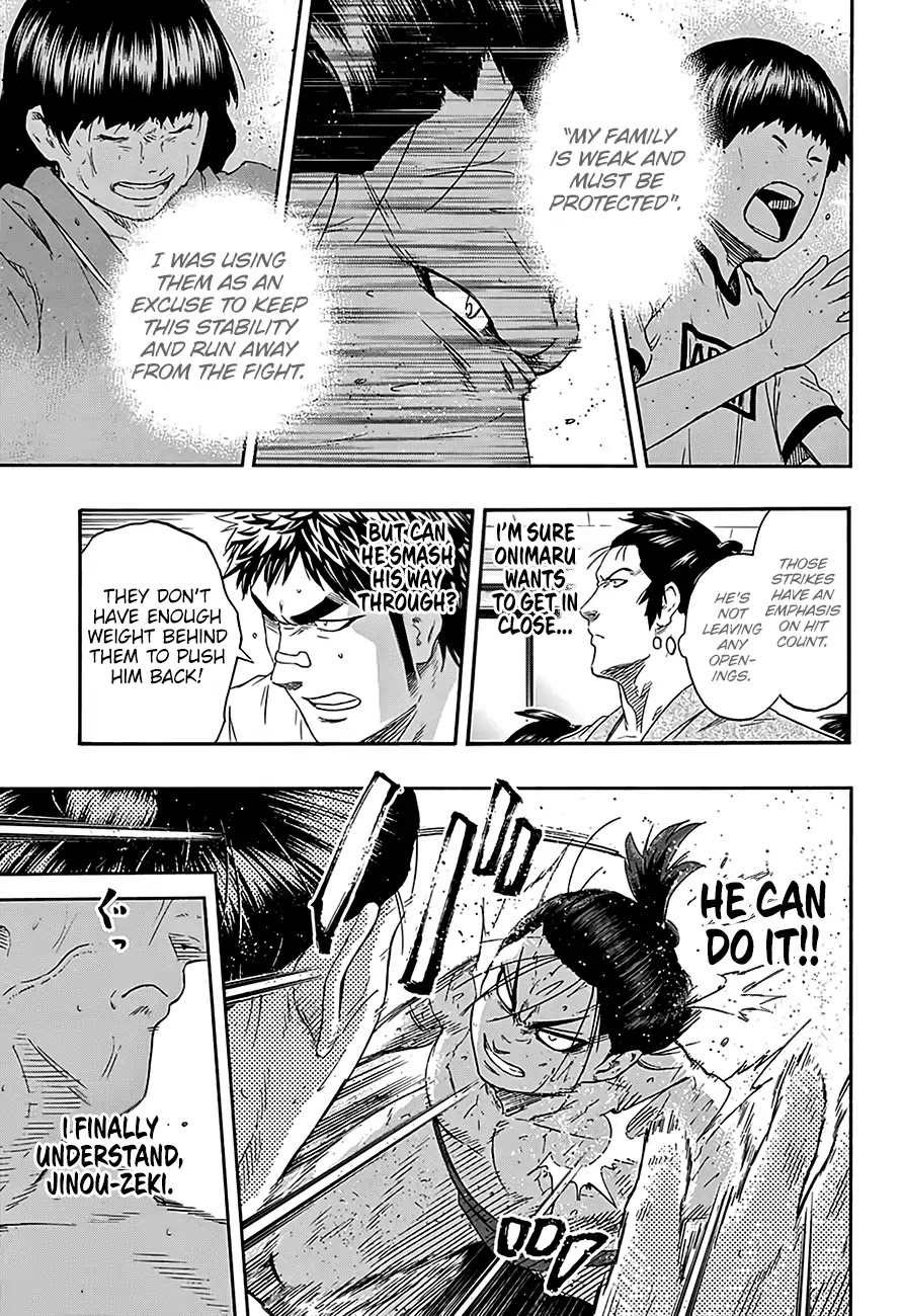 Hinomaru Zumou chapter 216 page 10