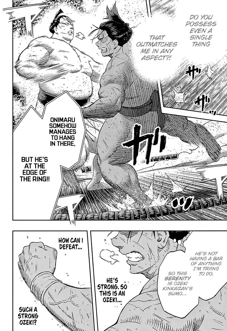 Hinomaru Zumou chapter 216 page 14
