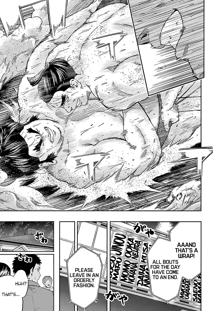 Hinomaru Zumou chapter 218 page 13