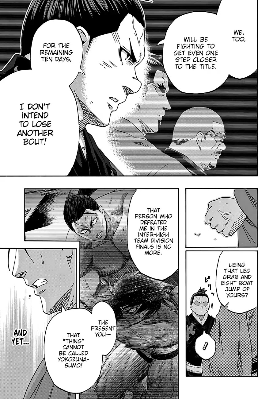 Hinomaru Zumou chapter 218 page 17