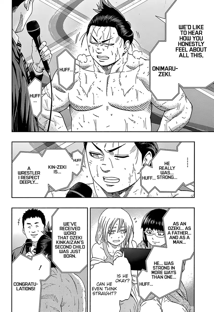 Hinomaru Zumou chapter 218 page 9