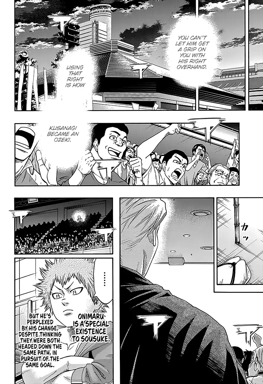 Hinomaru Zumou chapter 219 page 16