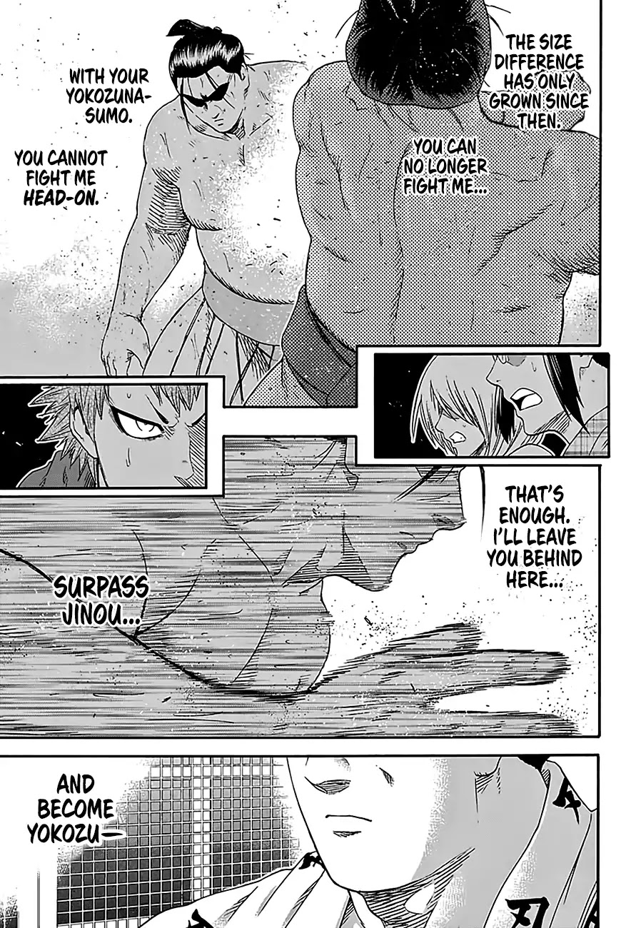 Hinomaru Zumou chapter 221 page 15