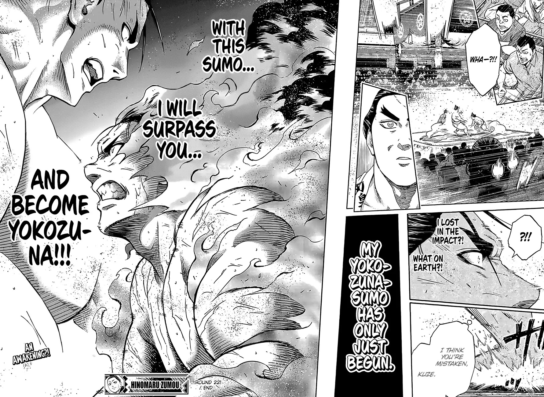 Hinomaru Zumou chapter 221 page 17