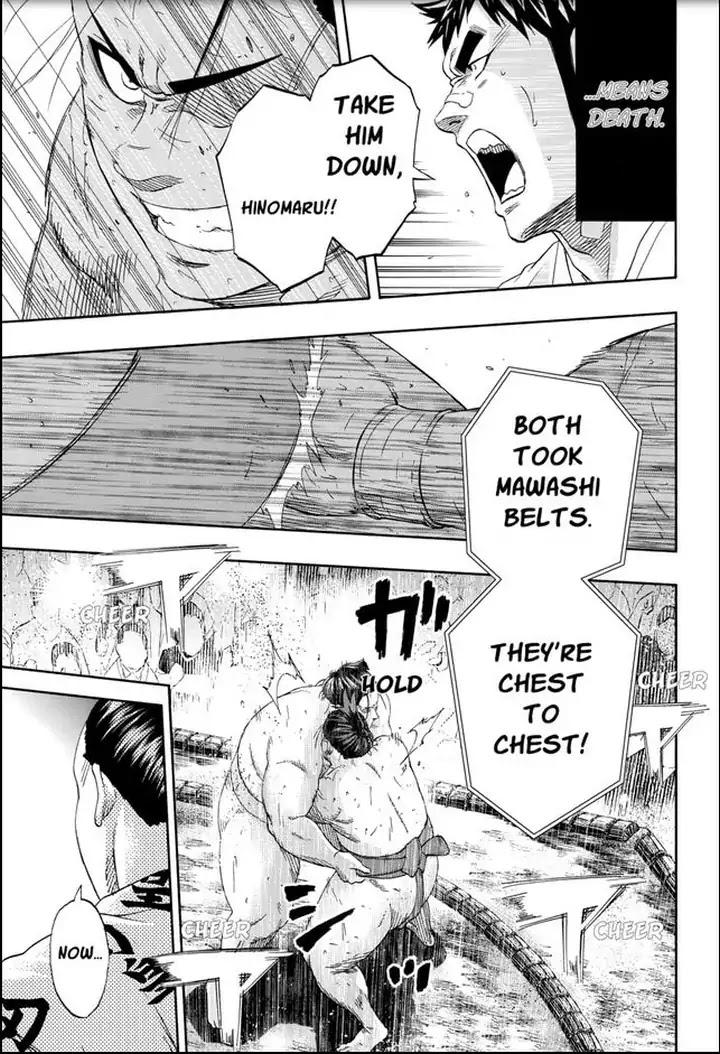 Hinomaru Zumou chapter 222 page 14