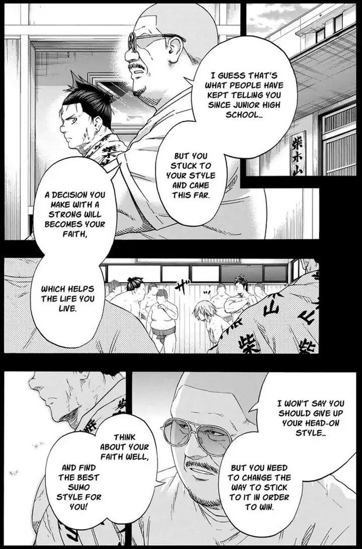 Hinomaru Zumou chapter 222 page 6