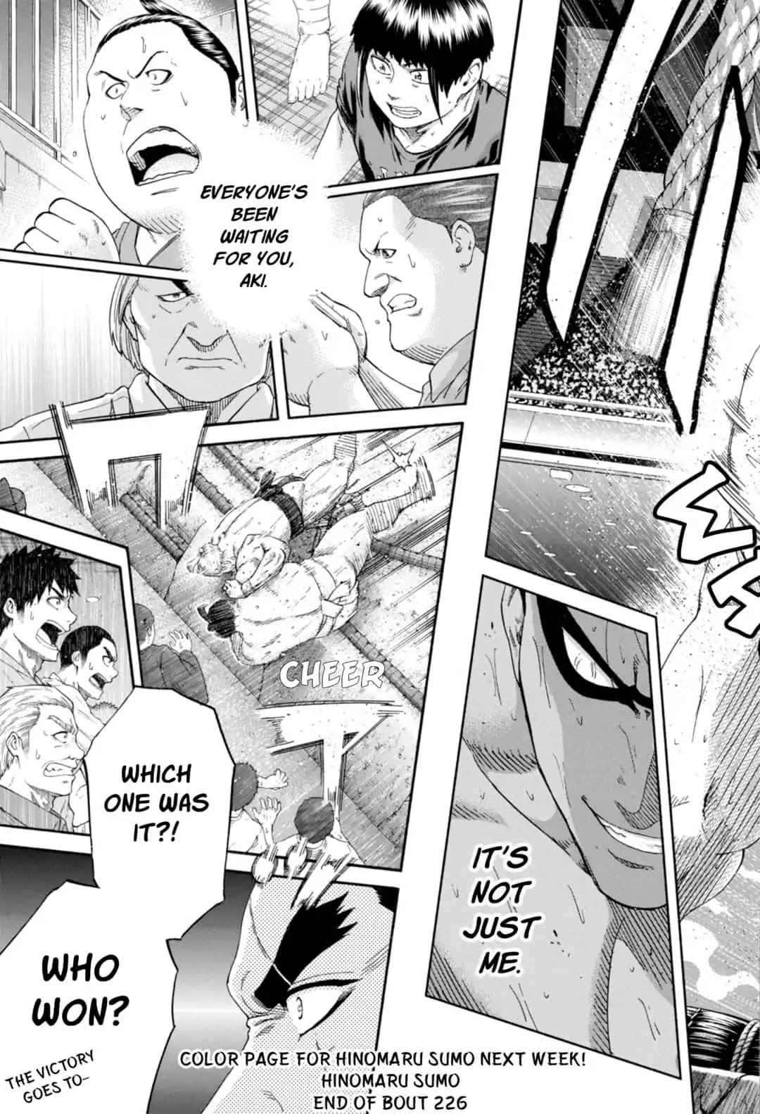 Hinomaru Zumou chapter 226 page 19