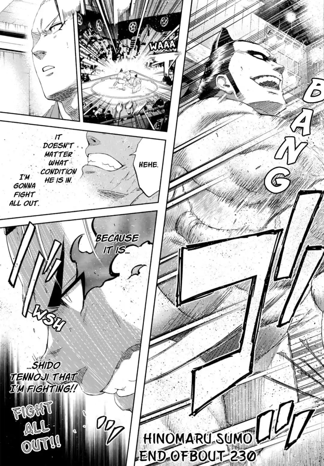 Hinomaru Zumou chapter 230 page 19